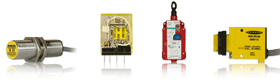 sensors, switches, relays